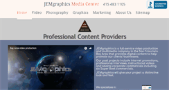 Desktop Screenshot of jemgraphics.com